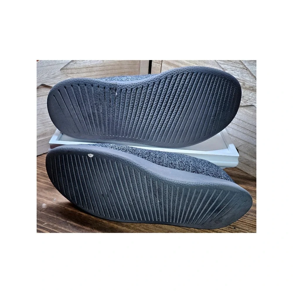 Allbirds Shoes Mens 10 Grey Wool Loungers ZQ Merino Slip On Casual Sneakers #557